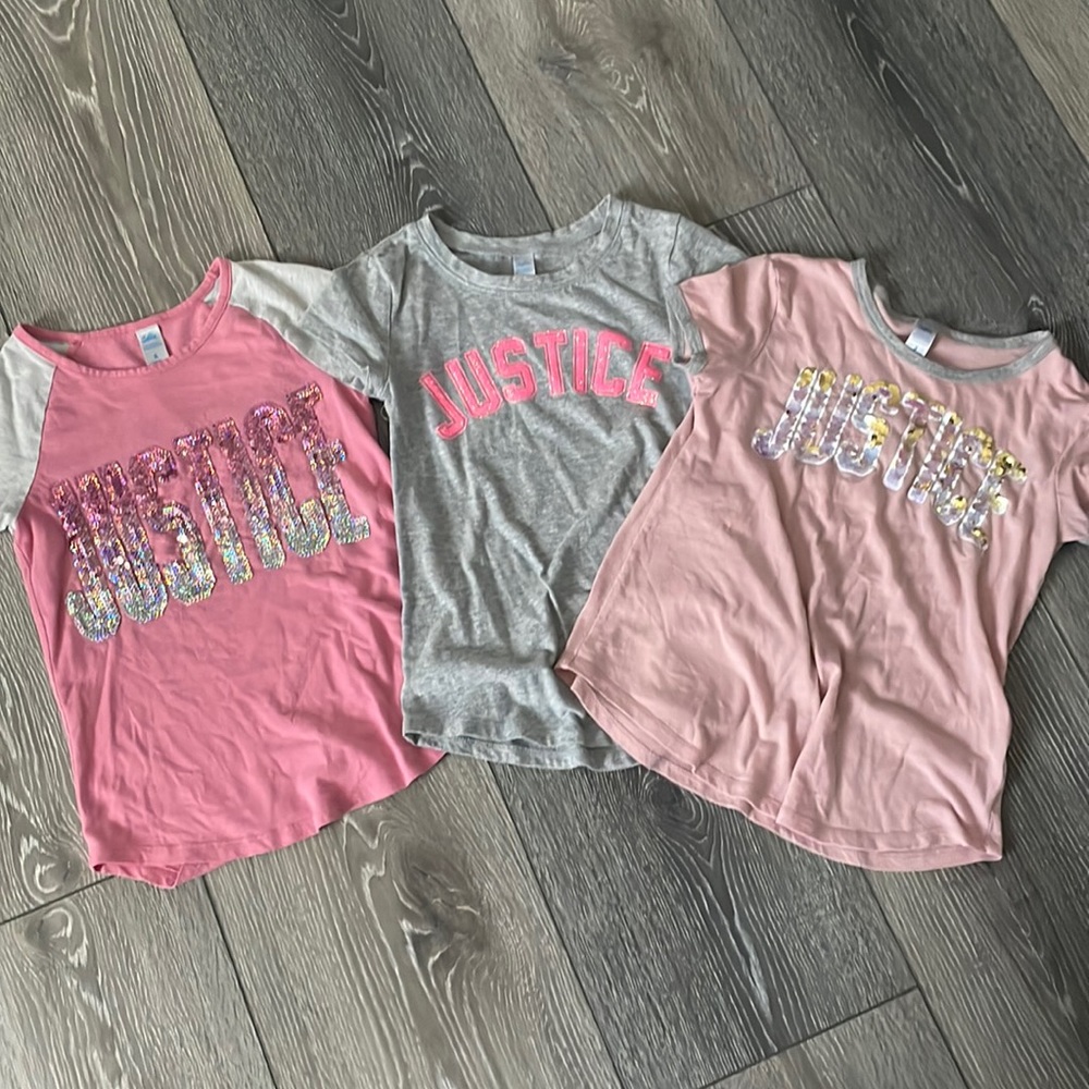 Girls Justice T-shirt bundle